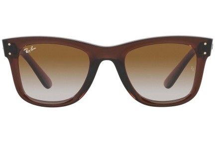 Sunčane naočale Ray-Ban Wayfarer Reverse RBR0502S 6709CB Kvadratni Smeđi