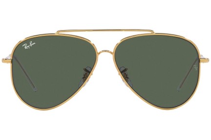 Sunčane naočale Ray-Ban Aviator Reverse RBR0101S 001/VR Pilotski Zlatni