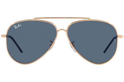 Sunčane naočale Ray-Ban Aviator Reverse RBR0101S 92023A Pilotski Zlatni