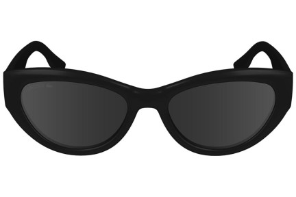 Sunčane naočale Lacoste L6013S 001 Cat Eye Crni