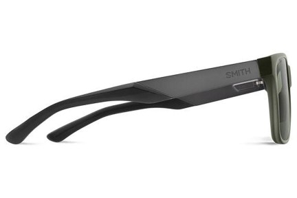 Sunčane naočale Smith LOWDOWNSTEEL B59/L7 Polarized Kvadratni Zeleni