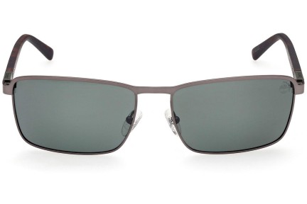 Sunčane naočale Timberland TB9272 07R Polarized Pravokutan Sivi