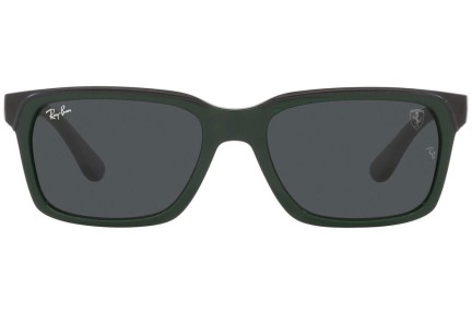 Sunčane naočale Ray-Ban RB4393M F68087 Pravokutan Zeleni