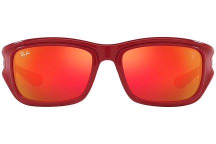 Sunčane naočale Ray-Ban RB4405M F6236Q Kvadratni Crveni