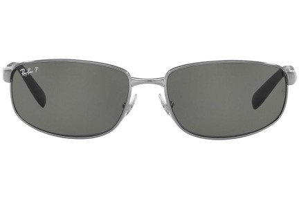 Sunčane naočale Ray-Ban RB3254 004/58 Polarized Pravokutan Srebrni