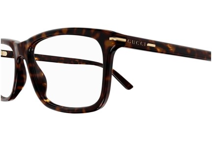 Naočale Gucci GG1447O 002 Pravokutan Havana