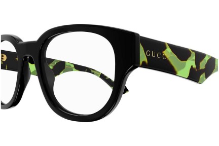 Naočale Gucci GG1429O 003 Ovalni Crni