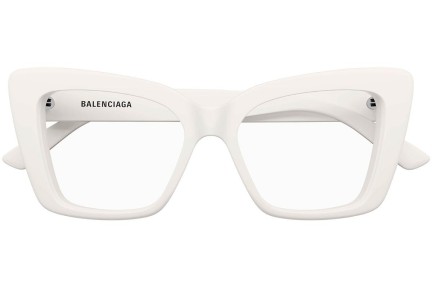 Naočale Balenciaga BB0297O 003 Cat Eye Bijeli