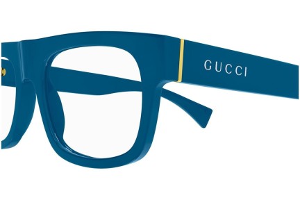 Naočale Gucci GG1137O 004 Flat Top Plavi