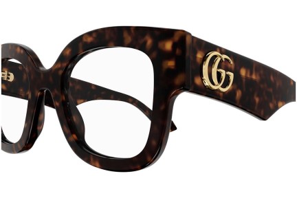 Naočale Gucci GG1423O 002 Kvadratni Havana