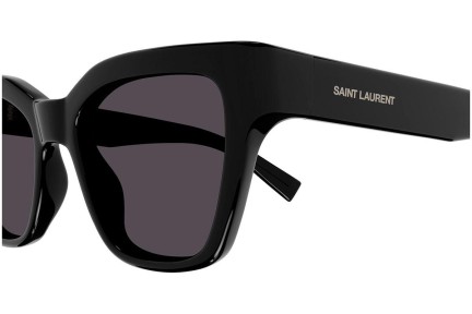 Sunčane naočale Saint Laurent SL641 001 Cat Eye Crni