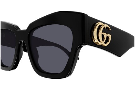 Sunčane naočale Gucci GG1422S 001 Cat Eye Crni