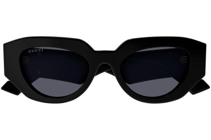 Sunčane naočale Gucci GG1421S 001 Cat Eye Crni