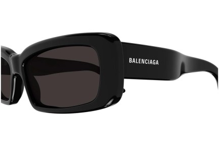 Sunčane naočale Balenciaga BB0286S 001 Pravokutan Crni