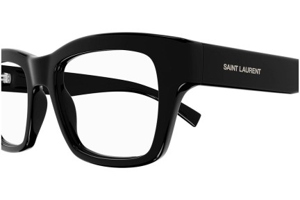 Naočale Saint Laurent SL616 001 Pravokutan Crni