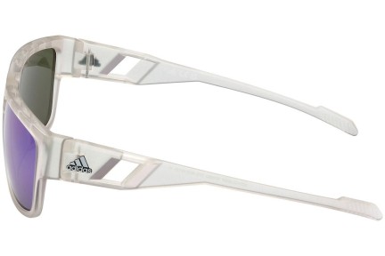 Sunčane naočale Adidas Sport SP0082 27Q Pravokutan Sivi