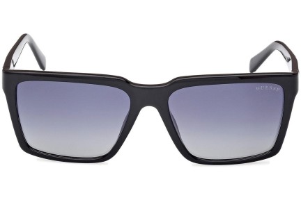 Sunčane naočale Guess GU00084 01D Polarized Kvadratni Crni