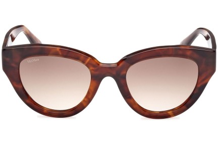 Sunčane naočale Max Mara Glimpse1 MM0077 53F Cat Eye Havana