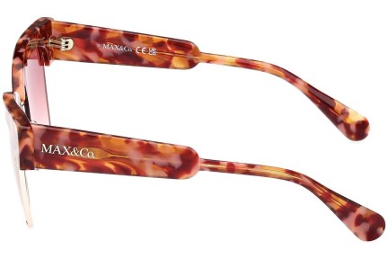 Sunčane naočale Max&Co. MO0092 55T Cat Eye Havana