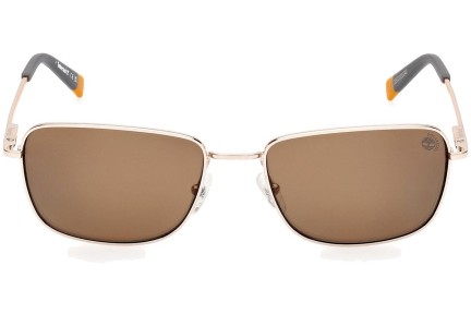 Sunčane naočale Timberland TB9338 32H Polarized Pravokutan Zlatni