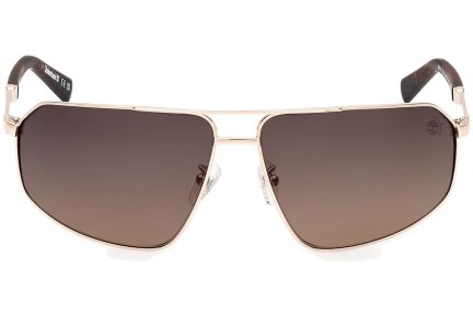 Sunčane naočale Timberland TB9341-H 32H Polarized Pilotski Zlatni