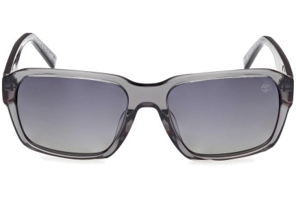 Sunčane naočale Timberland TB9343 20D Polarized Kvadratni Sivi