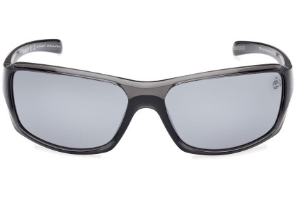 Sunčane naočale Timberland TB9332 20D Polarized Kvadratni Sivi