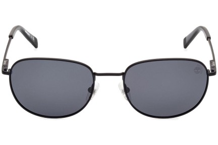 Sunčane naočale Timberland TB9339 02D Polarized Ovalni Crni