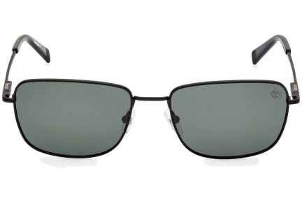 Sunčane naočale Timberland TB9338 02R Polarized Pravokutan Crni