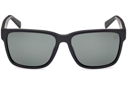 Sunčane naočale Timberland TB9335-H 02R Polarized Kvadratni Crni