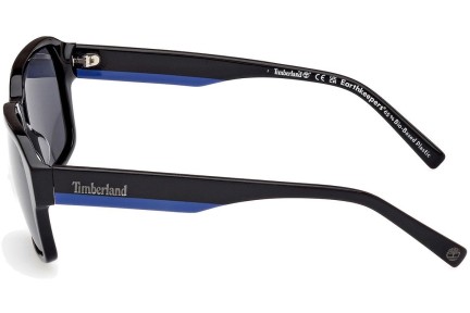 Sunčane naočale Timberland TB9343 01D Polarized Kvadratni Crni