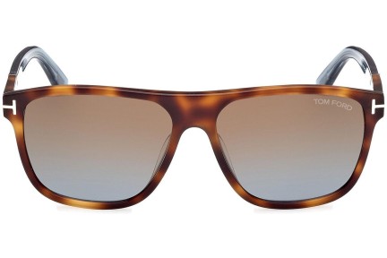 Sunčane naočale Tom Ford Frances FT1081 53F Kvadratni Havana