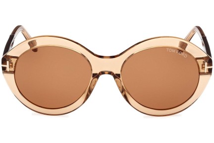 Sunčane naočale Tom Ford Seraphina FT1088 45E Okrugao Smeđi