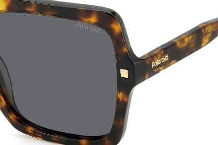 Sunčane naočale Polaroid PLD4165/S/X 086/M9 Polarized Kvadratni Havana