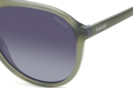 Sunčane naočale Polaroid PLD4162/S 1ED/WJ Polarized Pilotski Zeleni