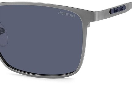 Sunčane naočale Polaroid PLD2159/G/S/X KJ1/C3 Polarized Pravokutan Sivi