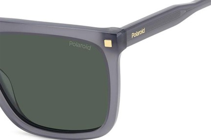 Sunčane naočale Polaroid PLD4166/S/X KB7/UC Polarized Flat Top Sivi