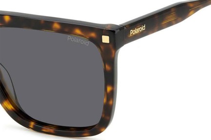 Sunčane naočale Polaroid PLD4166/S/X 086/M9 Polarized Flat Top Havana