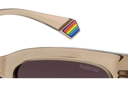 Sunčane naočale Polaroid PLD6213/S/X 10A/LA Polarized Pravokutan Bež