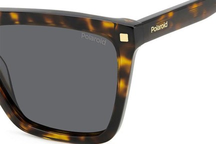 Sunčane naočale Polaroid PLD4164/S/X 086/M9 Polarized Flat Top Havana