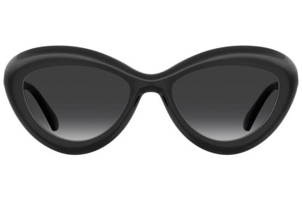 Sunčane naočale Moschino MOS163/S 807/9O Cat Eye Crni