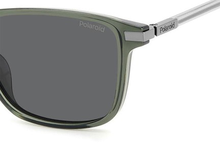 Sunčane naočale Polaroid PLD4169/G/S/X 8YW/M9 Polarized Pravokutan Zeleni