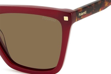 Sunčane naočale Polaroid PLD4164/S/X LHF/SP Polarized Flat Top Crveni