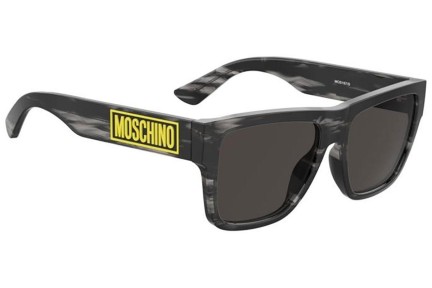 Sunčane naočale Moschino MOS167/S 2W8/IR Pravokutan Sivi