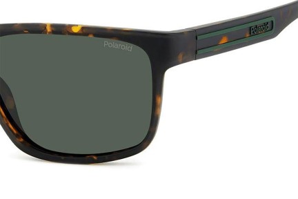 Sunčane naočale Polaroid PLD2157/S HGC/UC Polarized Pravokutan Havana