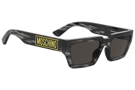 Sunčane naočale Moschino MOS166/S 2W8/IR Pravokutan Sivi