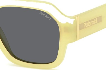 Sunčane naočale Polaroid PLD6212/S/X 40G/M9 Polarized Pravokutan Žuti