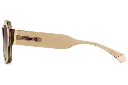 Sunčane naočale Polaroid PLD6212/S/X 10A/LA Polarized Pravokutan Bež