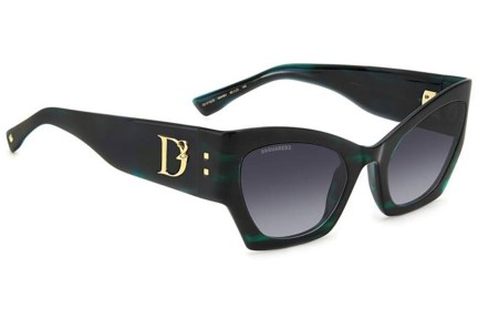 Sunčane naočale Dsquared2 D20132/S 6AK/9O Cat Eye Zeleni