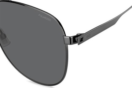 Sunčane naočale BOSS BOSS1641/S V81/M9 Polarized Pilotski Sivi